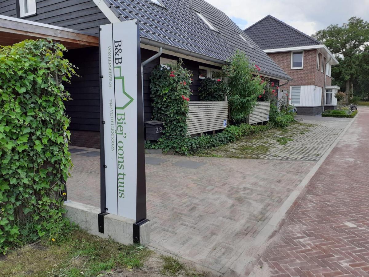 B&B Biej' oons tuus Hellendoorn Buitenkant foto